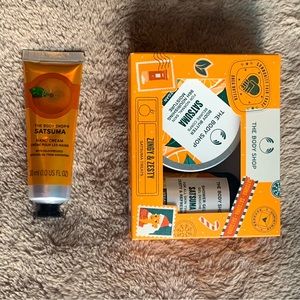 The body shop, Satsuma zingy zesty set